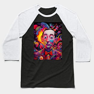 Pee Wee Herman art 8 Baseball T-Shirt